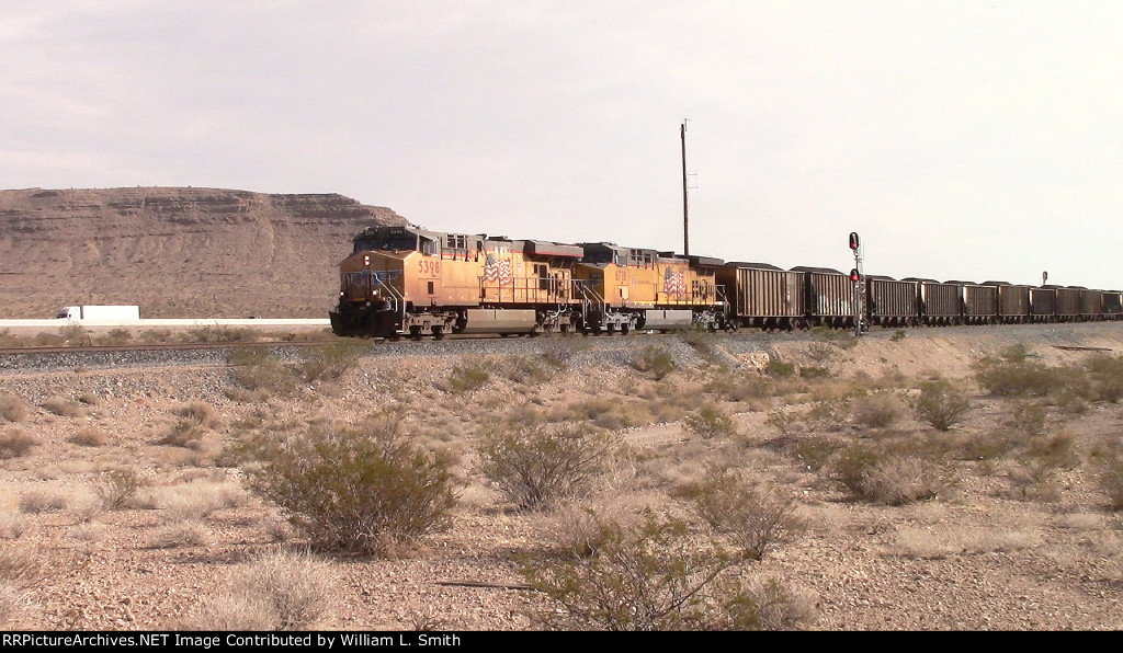 WB Unit Loaded Coal Frt at Erie NV W-Pshr -3